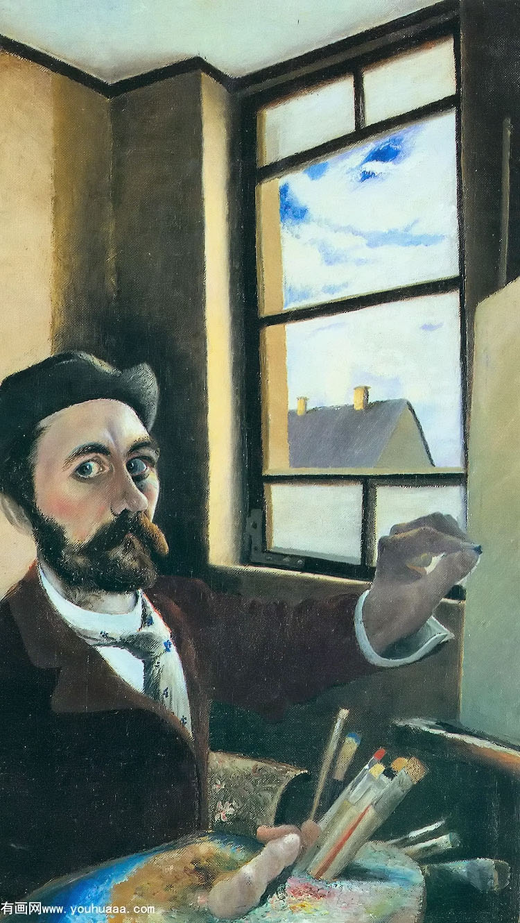 18961902Ի - self portrait between 1896 and 1902