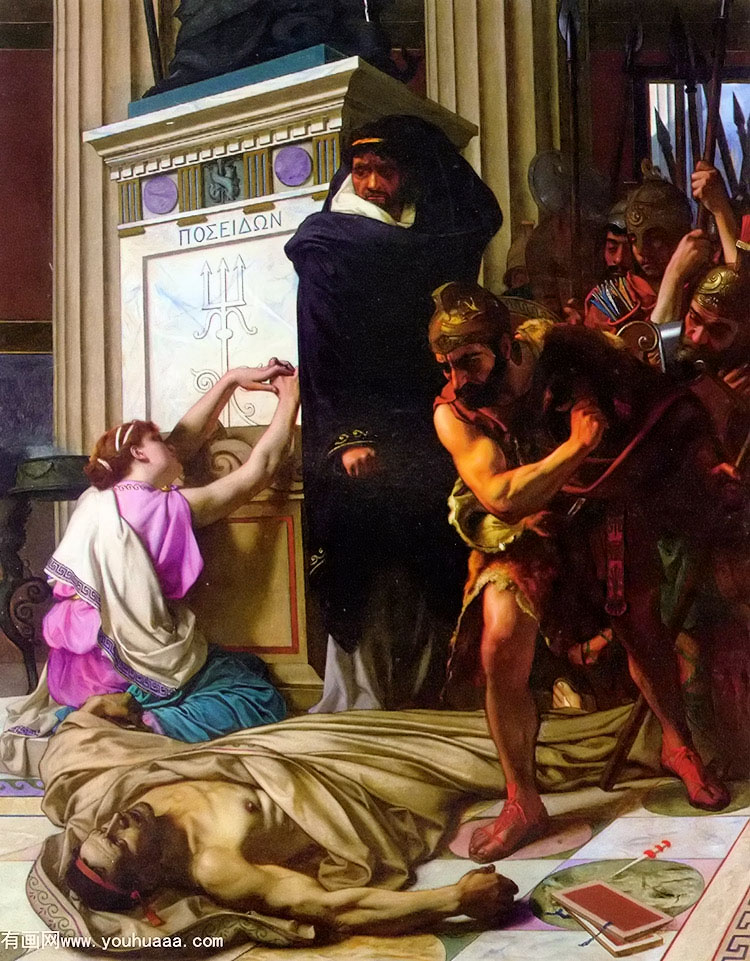 the death of demosthenes