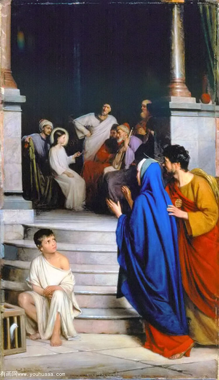 ʥ - christ teaching at the temple