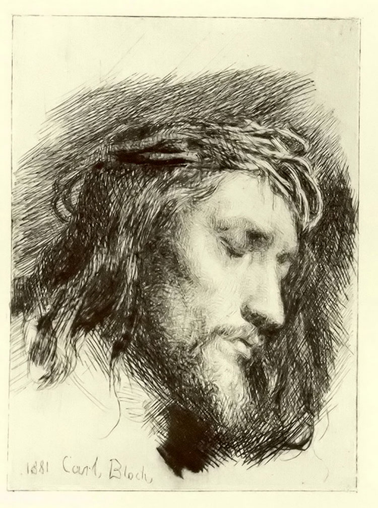 Ф - portrait of christ