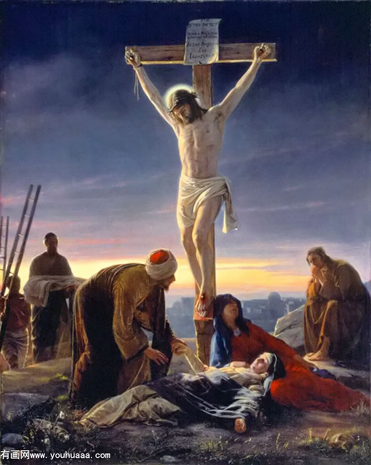 Ү - the crucifixion