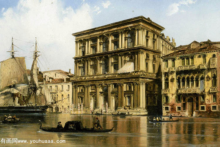 on the grand canal venice