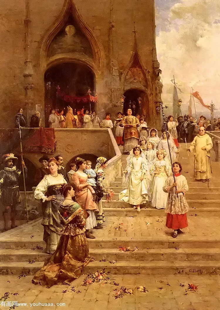 the confirmation procession