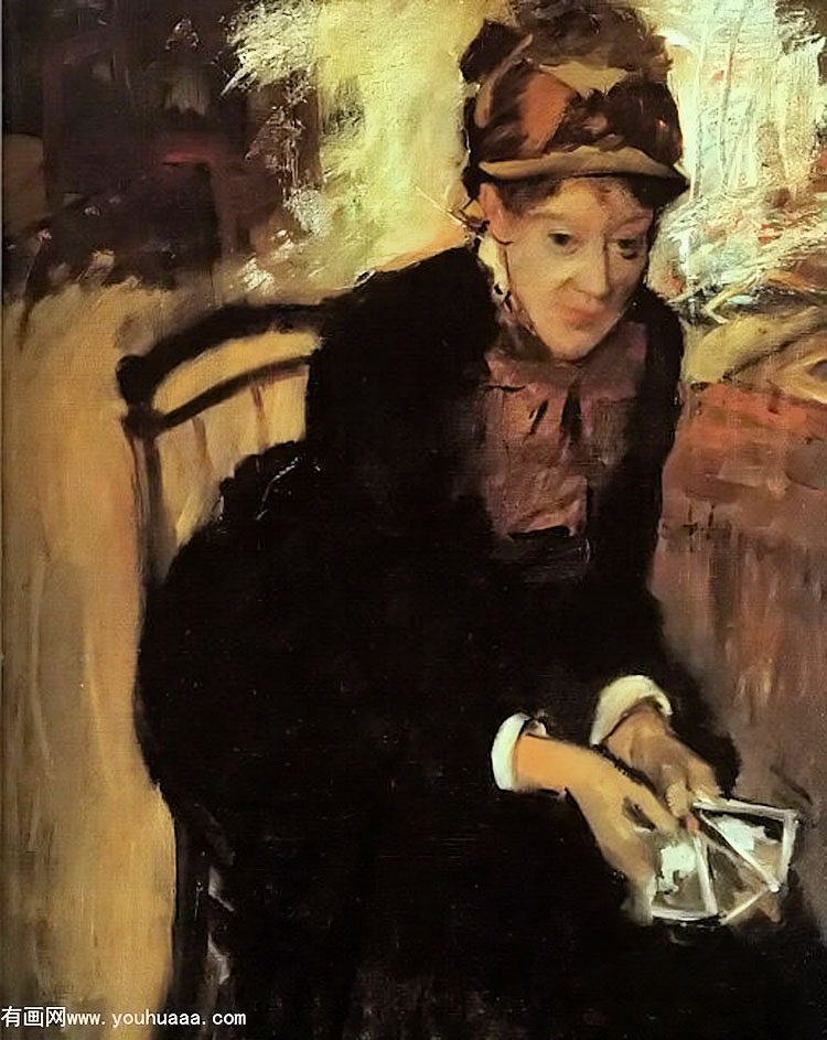 صĻ - portrait of mary cassatt