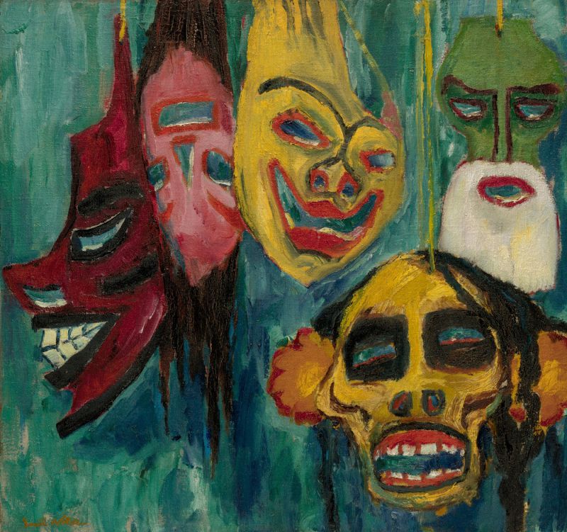 3 - mask still life iii