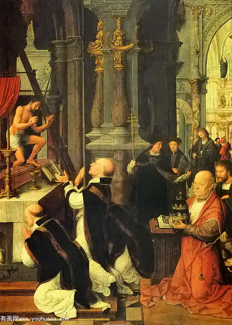 the mass of st. gregory