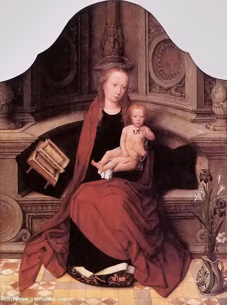 ʥϵʥĸ - virgin and child enthroned