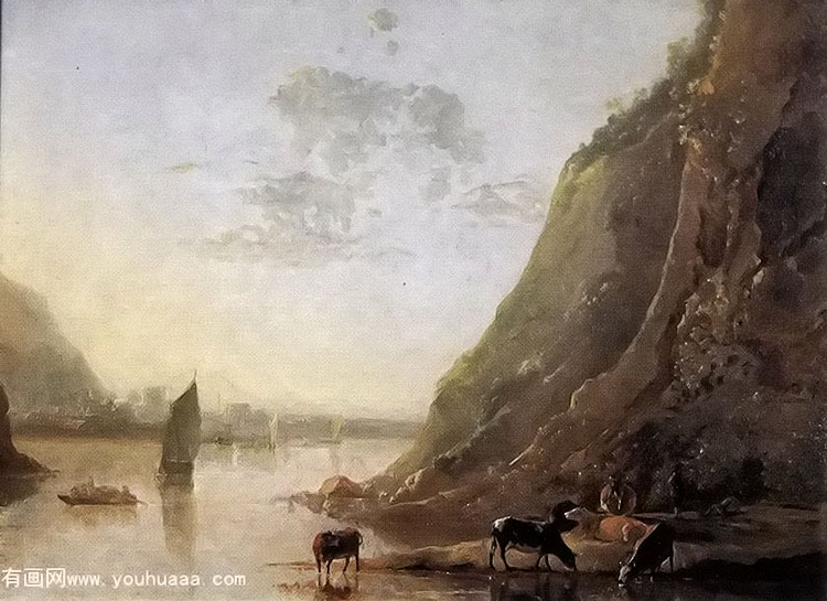 ӵţ - river bank with cows