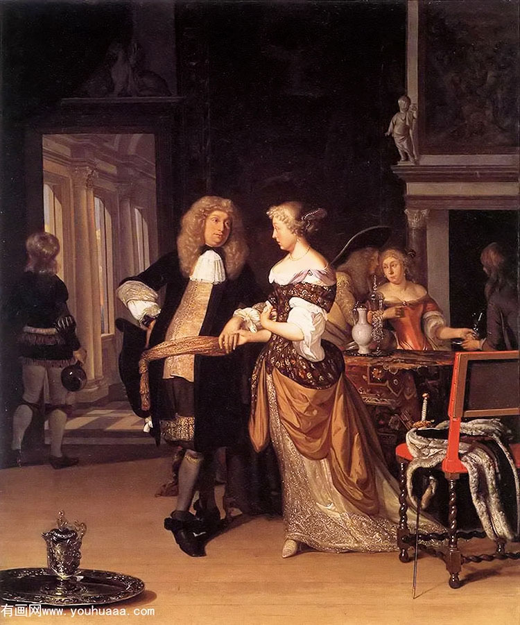 һŵķ - elegant couple in an interior