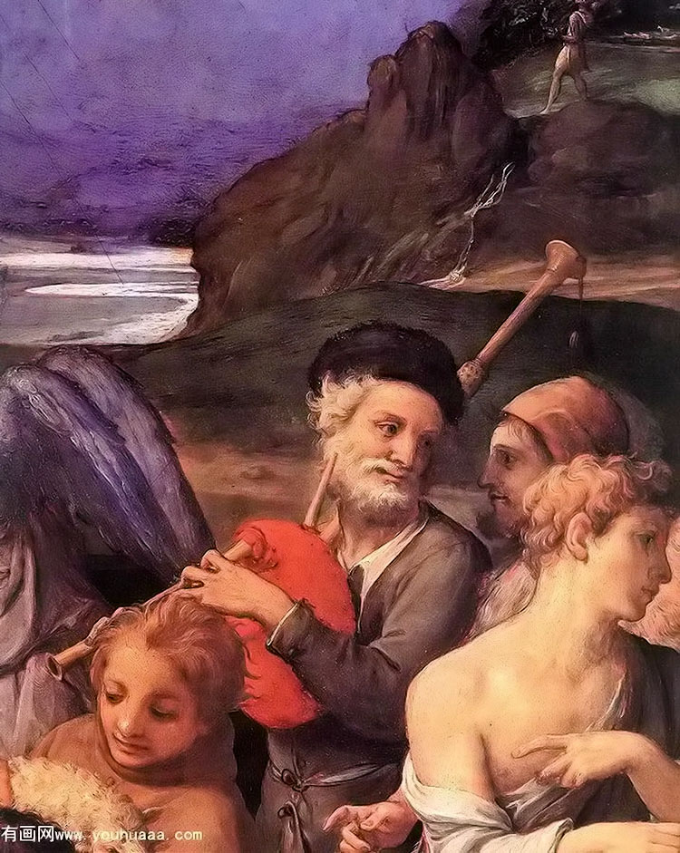 ǵľ⣨ϸڣ - adoration of the shepherds [detail]