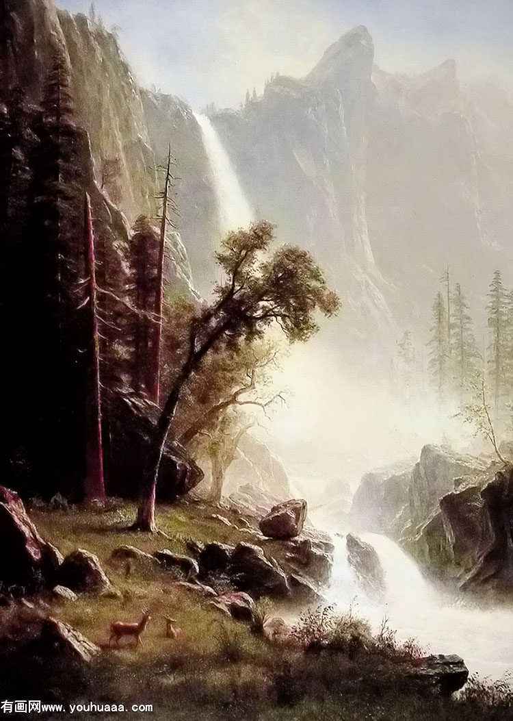 bridal veil falls, yosemite