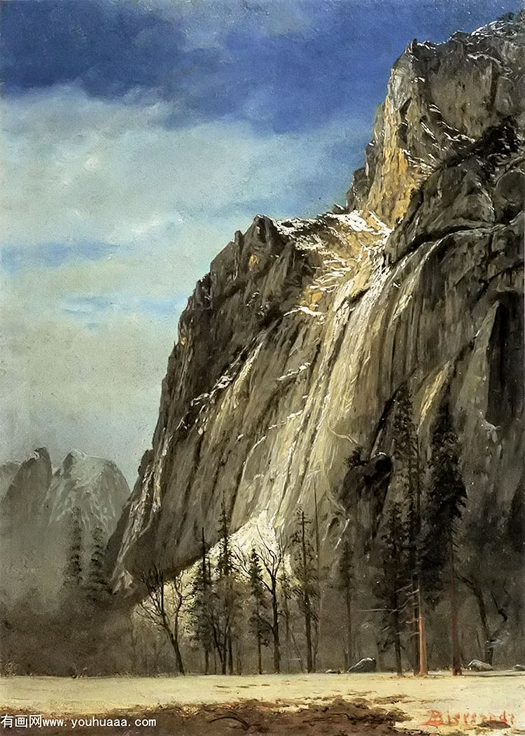 cathedral rocks, a yosemite view