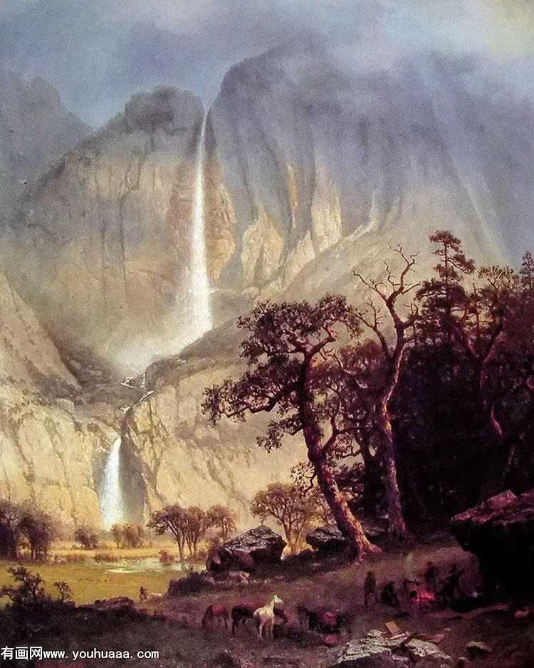 cho looke the yosemite fall