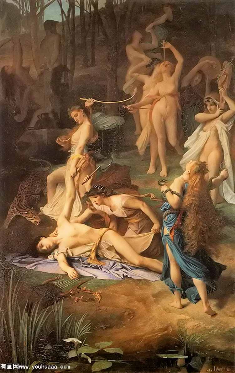 death of orpheus