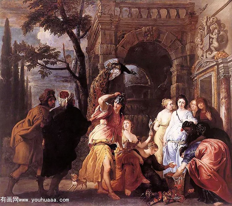 achilles among the daughters of lycomedes