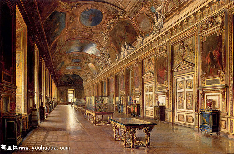 la galerie dapollon au louvre