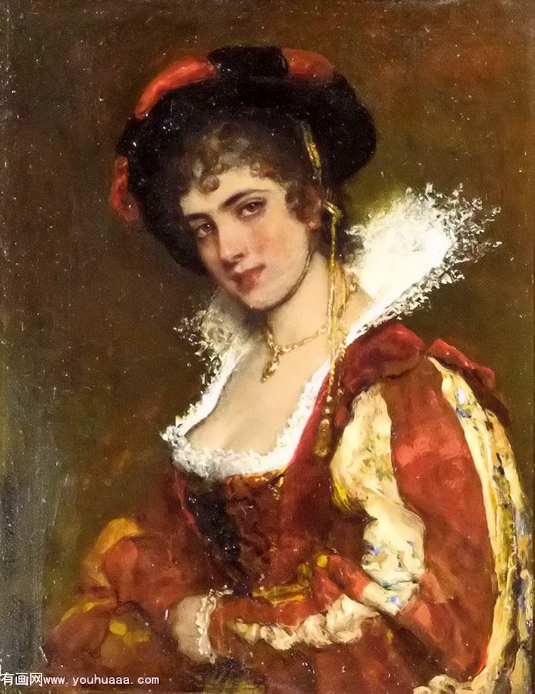 һλ˹ŮʿФ - portrait of a venetian lady