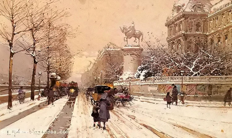 paris in winter