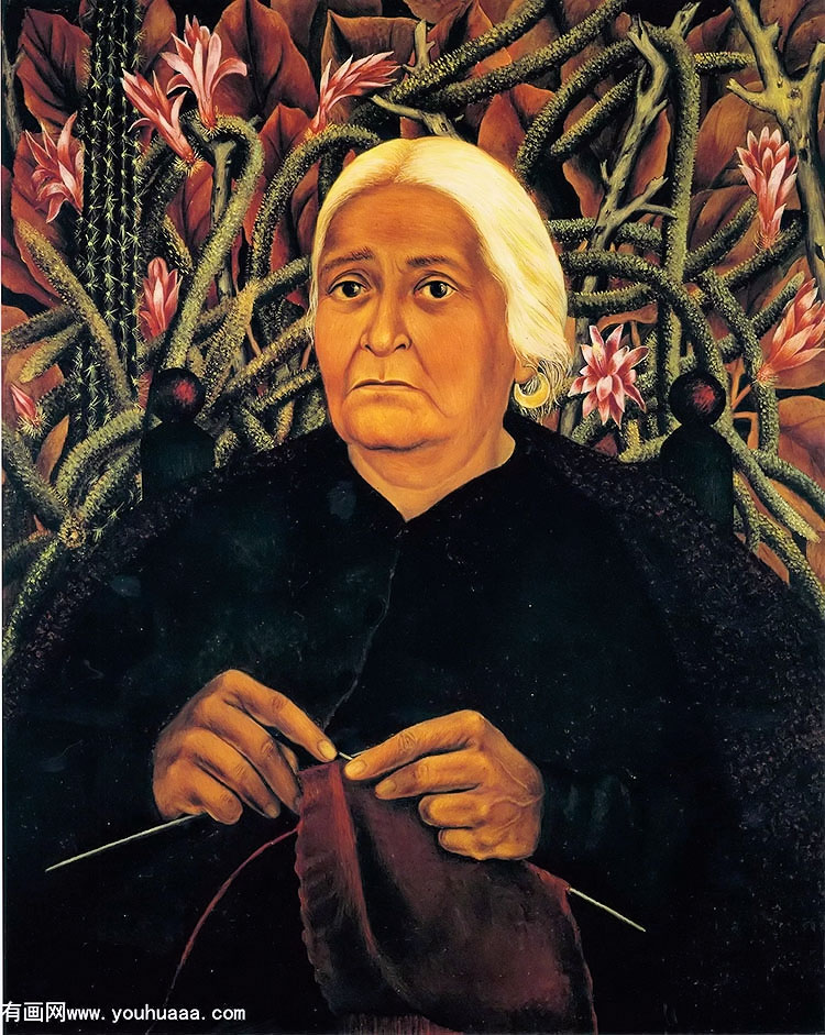 ɡĪĻ - portrait of dona rosita morillo