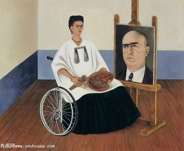 뷨ҽФһԻ - self portrait with the portrait of doctor farill