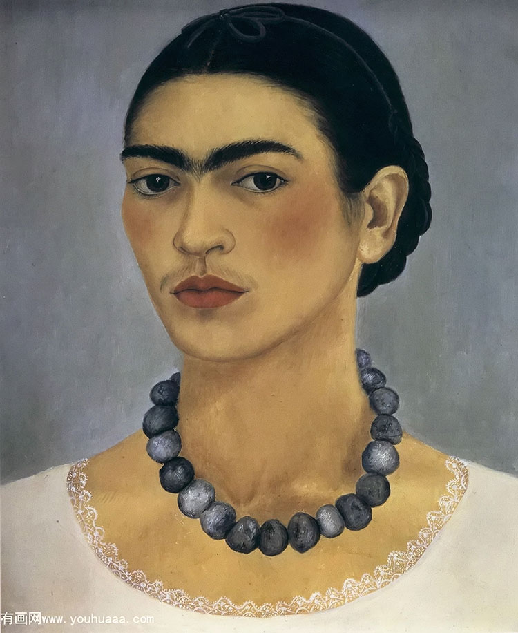 Ի - self portrait with necklace