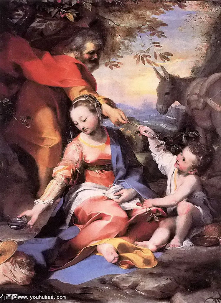 ;Ϣ - rest on the flight to egypt