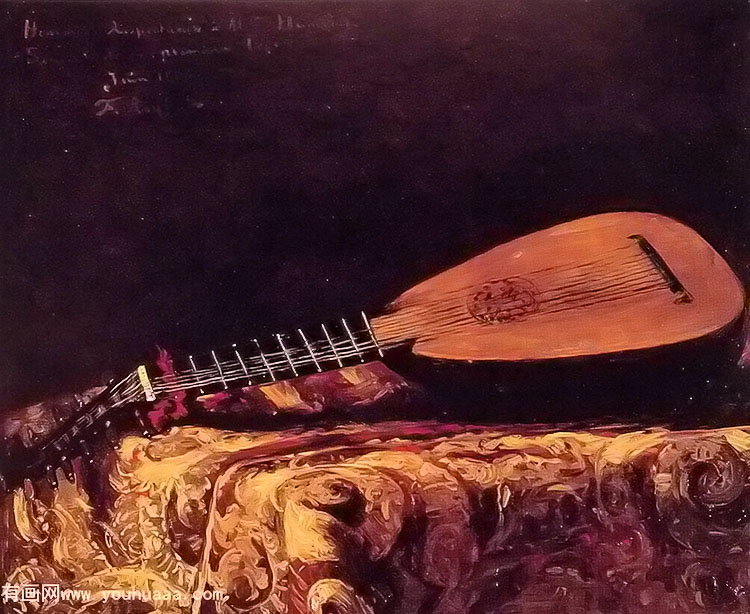 the mandolin