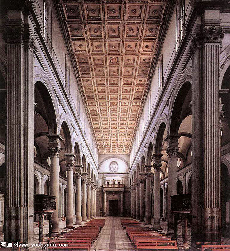 the nave of the church