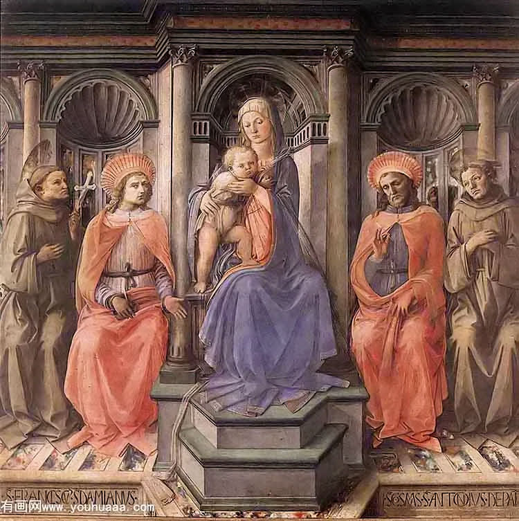 ʥϵʥĸʥͽ - madonna enthroned with saints