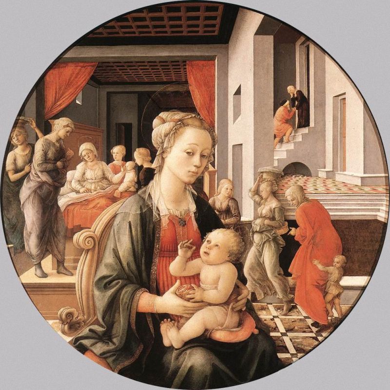 ʥŮΪʥĸ - Virgin with the Child and Scenes from the Life of St. Anne