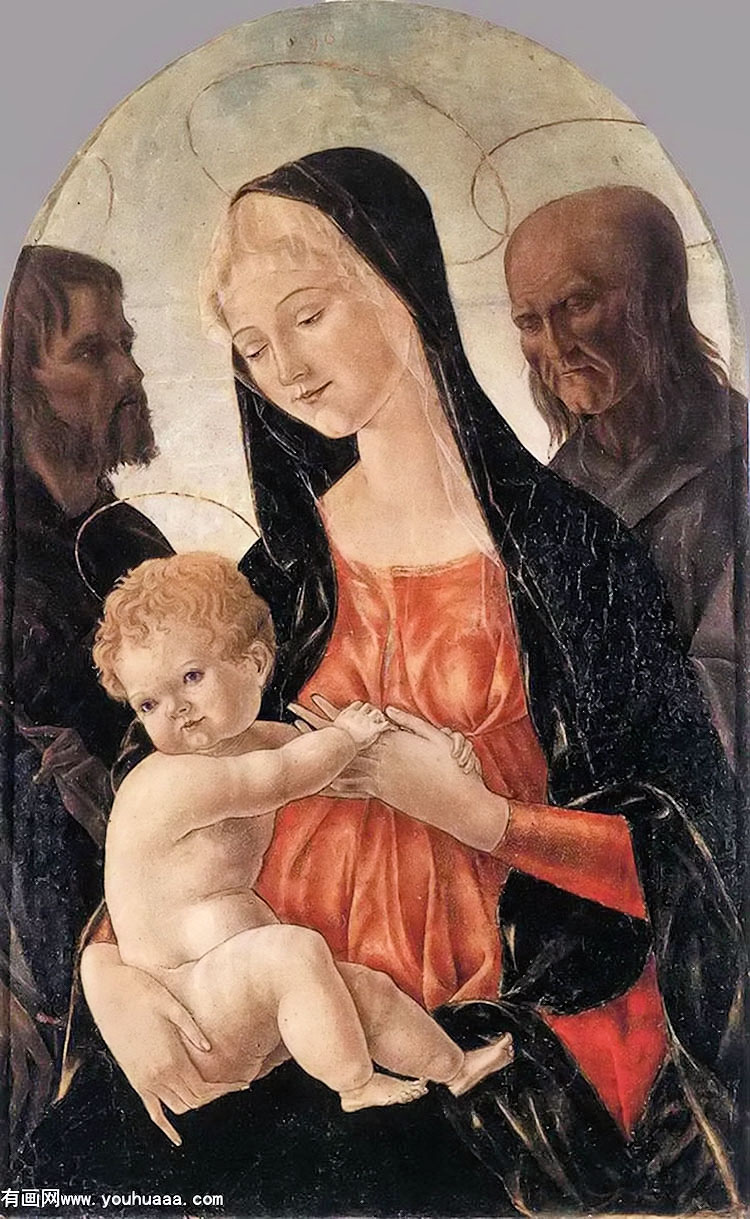 ʥĸλʥͽ - madonna and child with two saints