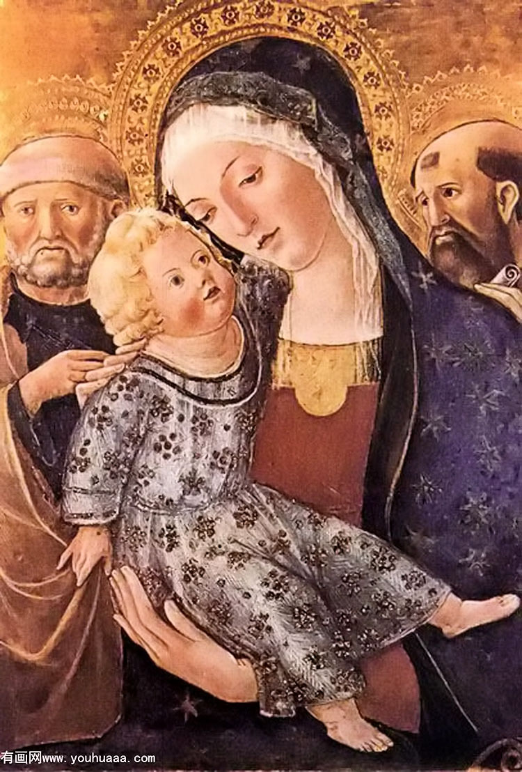 ʥĸλʥͽ - madonna with child and two saints