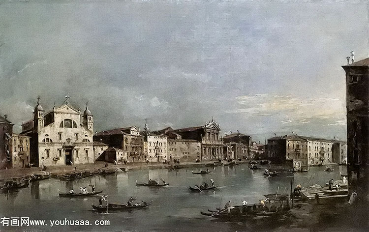 ˺ӡʥ¬ú˹ - the grand canal with santa lucia and the scalzi