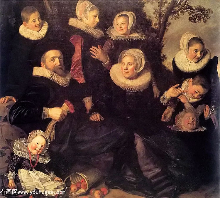 ͥ - family portrait in a landscape