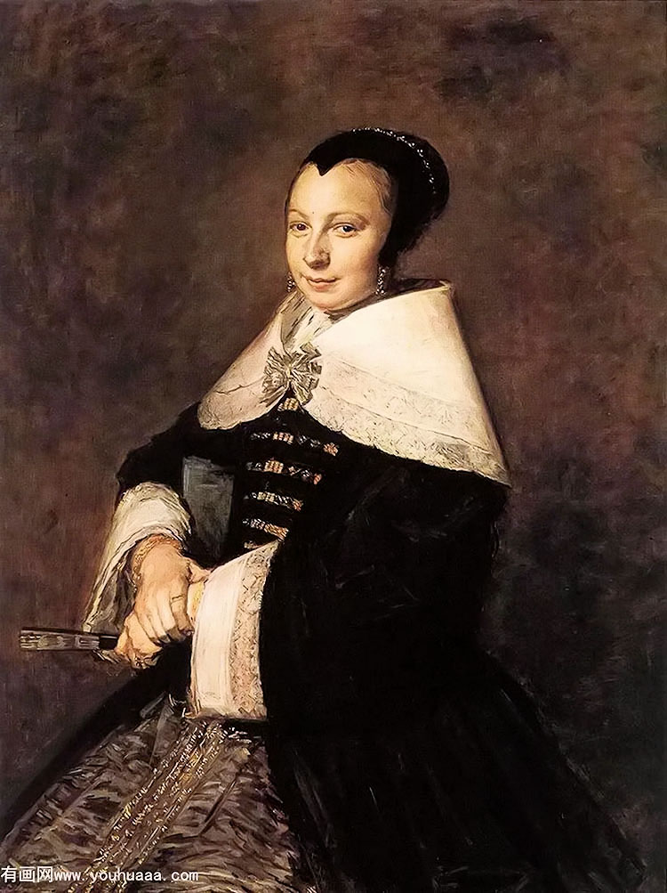 ֳȵŮʿ - portrait of a seated woman holding a fan