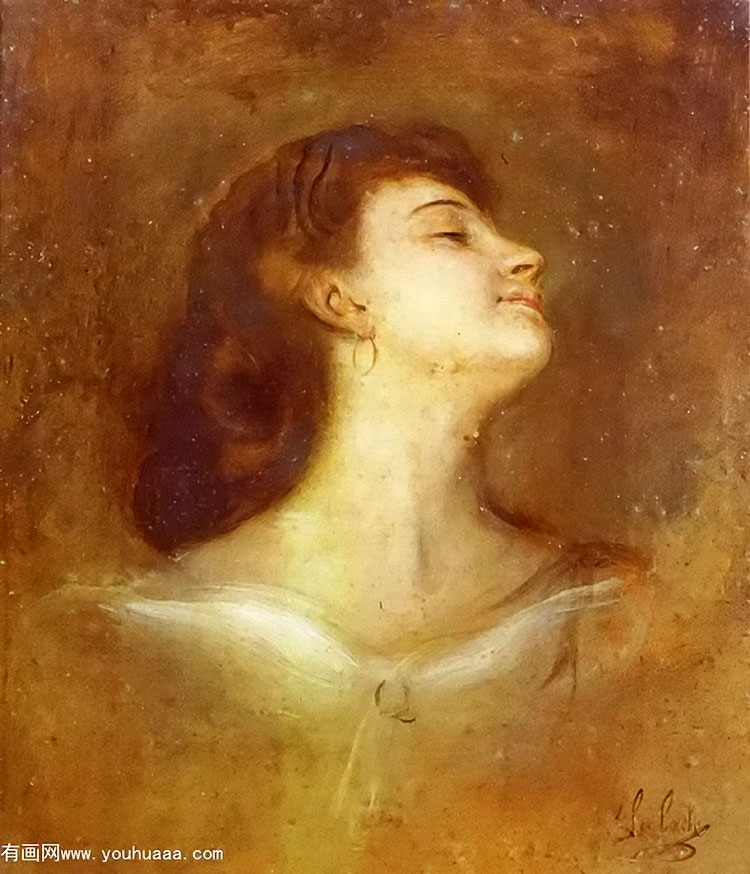 ŮӲФ - portrait of a lady in profile