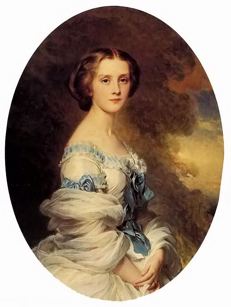 melanie de bussiere, comtesse edmond de pourtales