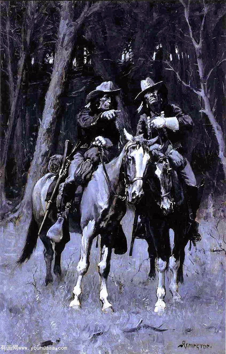 İԱѲӶݱôӸߴľ - cheyenne scouts patrolling the big timber of the north canadian, oklahoma