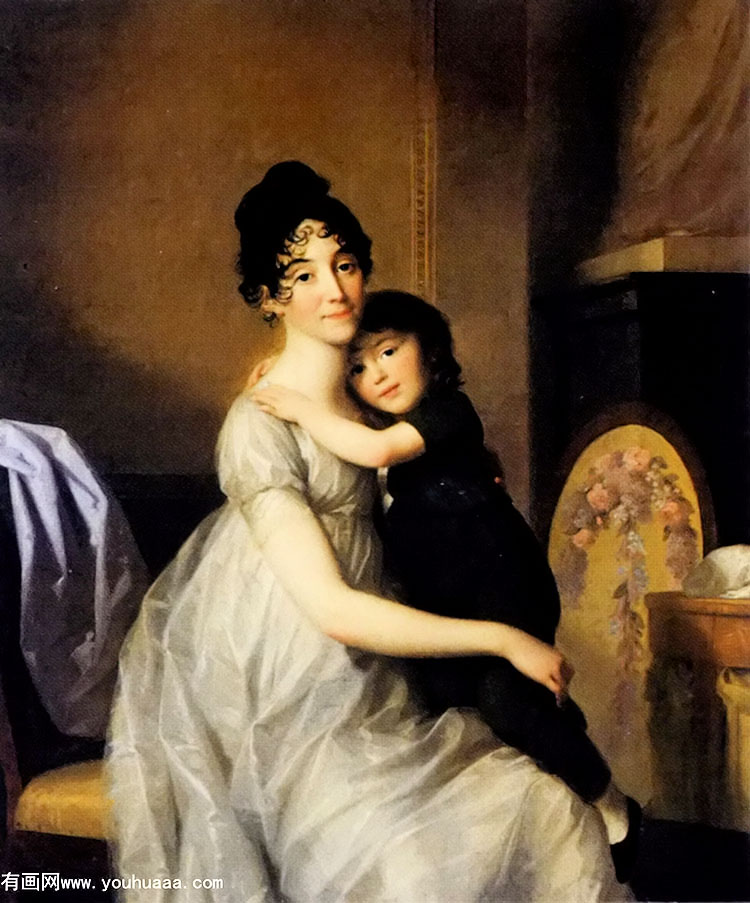 anne pauline dufour ferance and her son jean marc albert