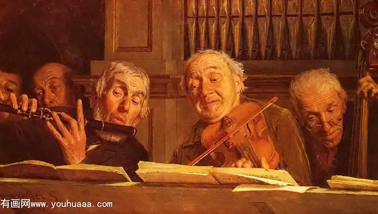 five members of an orchestra