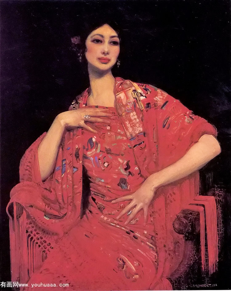 the red shawl