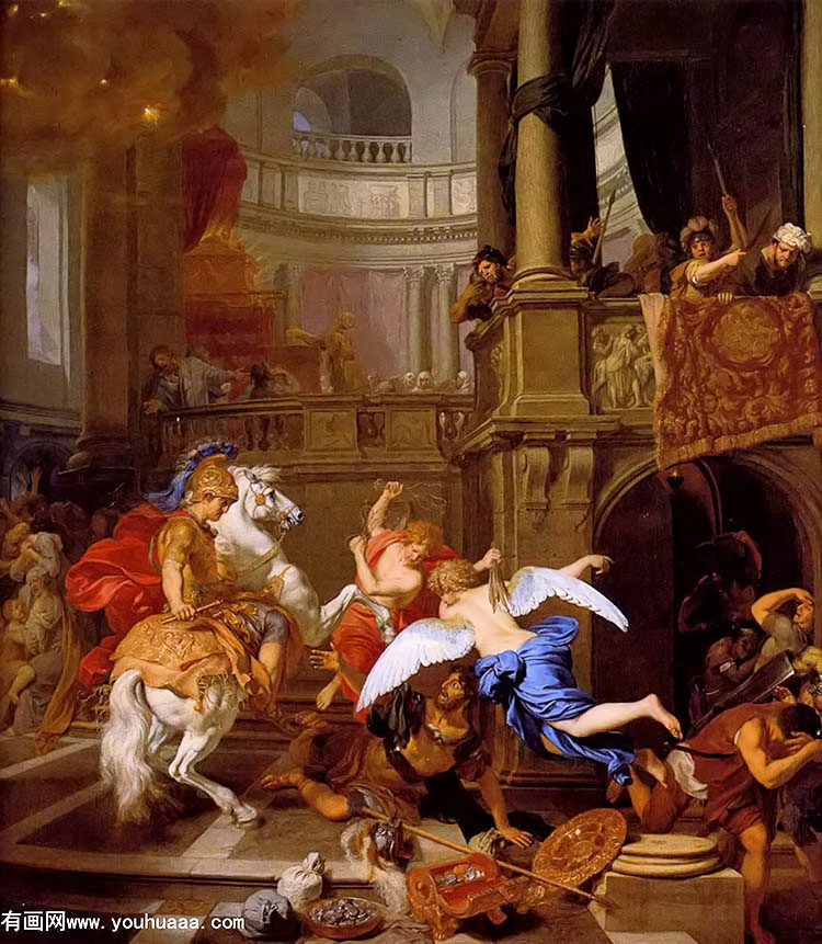 the expulsion of heliodorus from the temple