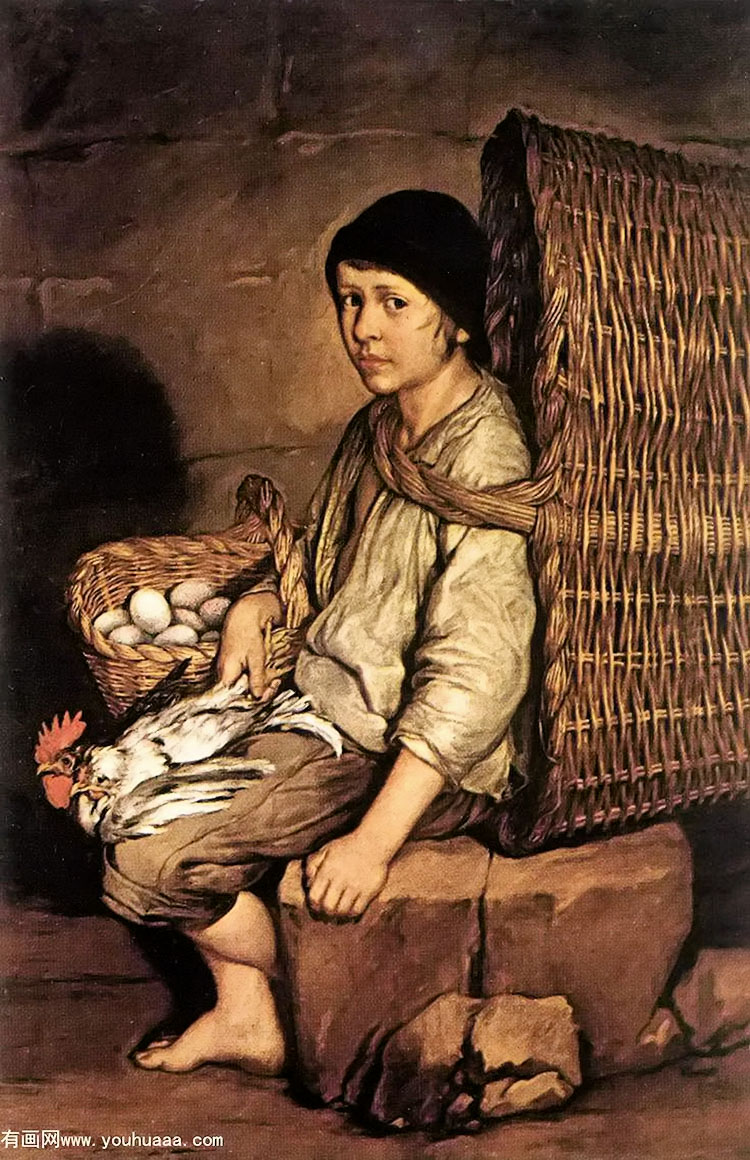 boy with a basket