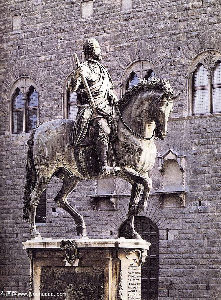 ĿĪ - equestrian portrait of cosimo i