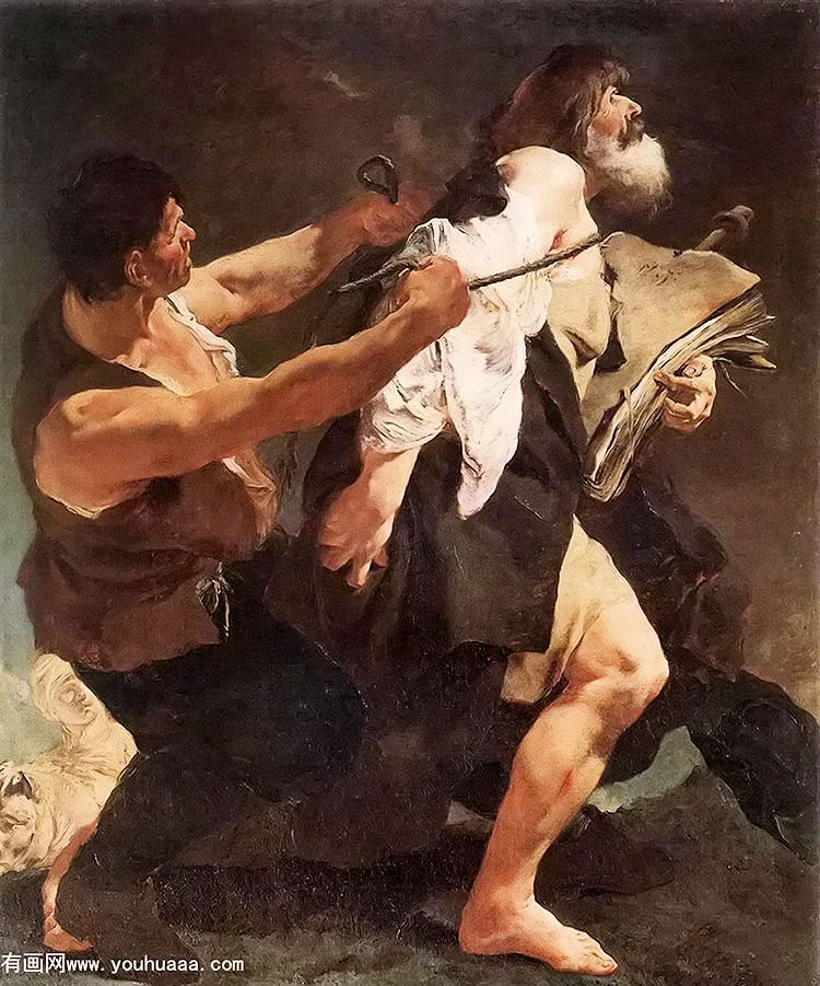 st james brought to martyrdom