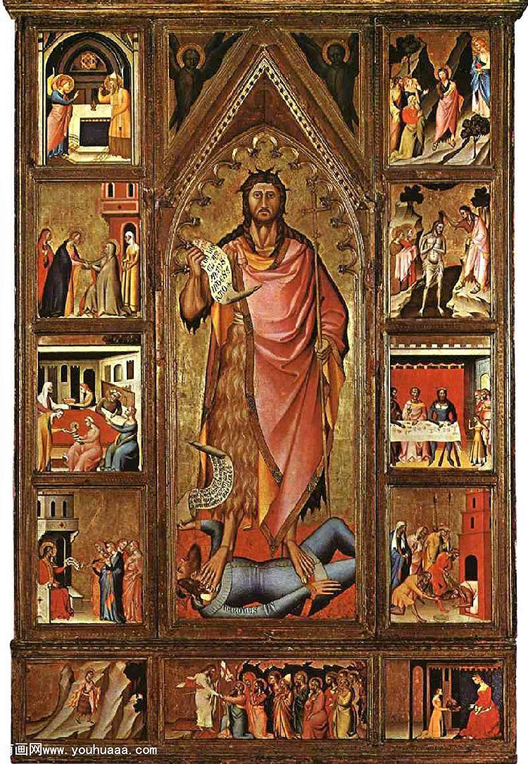 altarpiece of the baptist