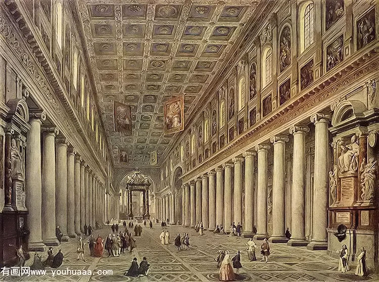 ʥĸڲ - interior of the santa maria maggiore in rome