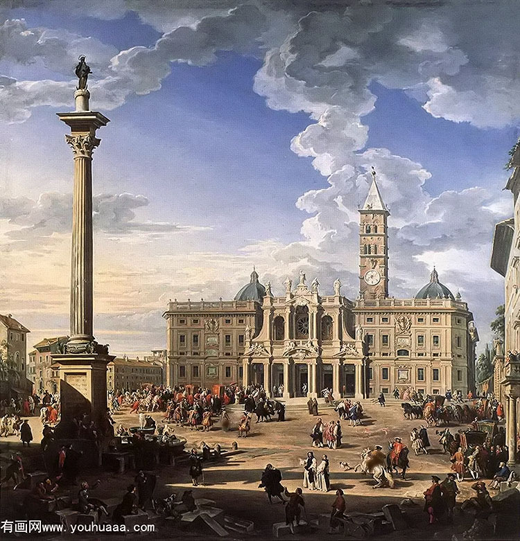 ʥĸ㳡 - the piazza and church of santa maria maggiore