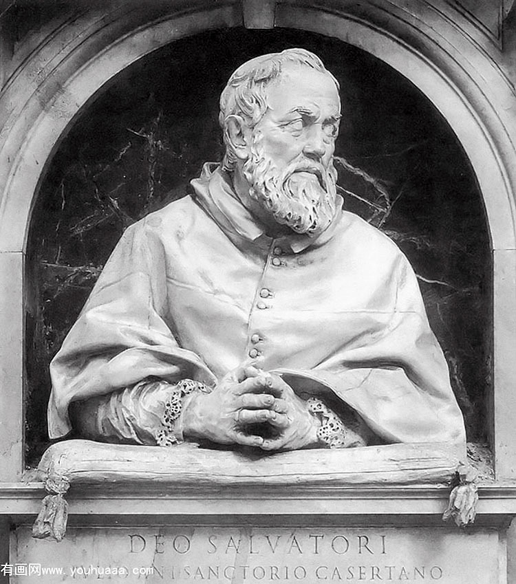 ¡¡ɣµİ - bust of cardinal giulio antonio santorio