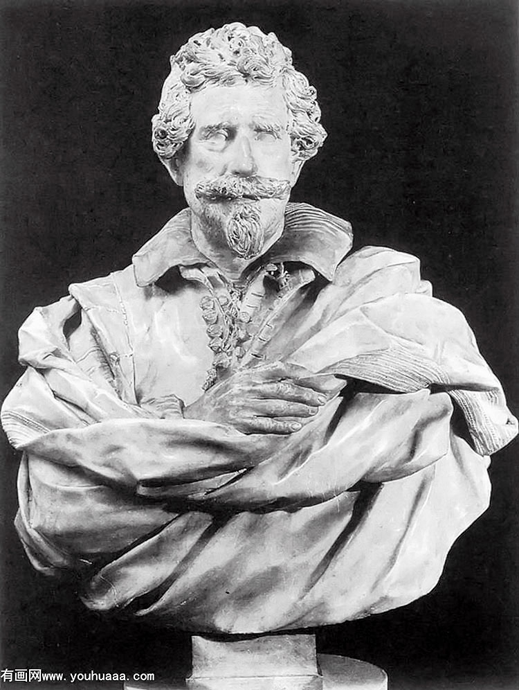 bust of michelangelo buonarroti the younger